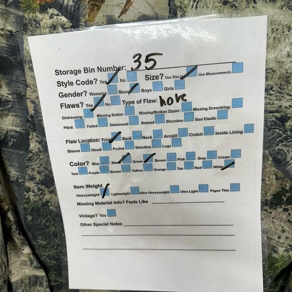 Mossy Oak Mountain Country Camouflage Men M Insulated Hunting Camo Bomber Jacket - Picture 8 of 8